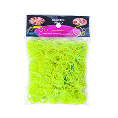 600pcs Coloured Elastic Bands Rubber Bands for Children Hair