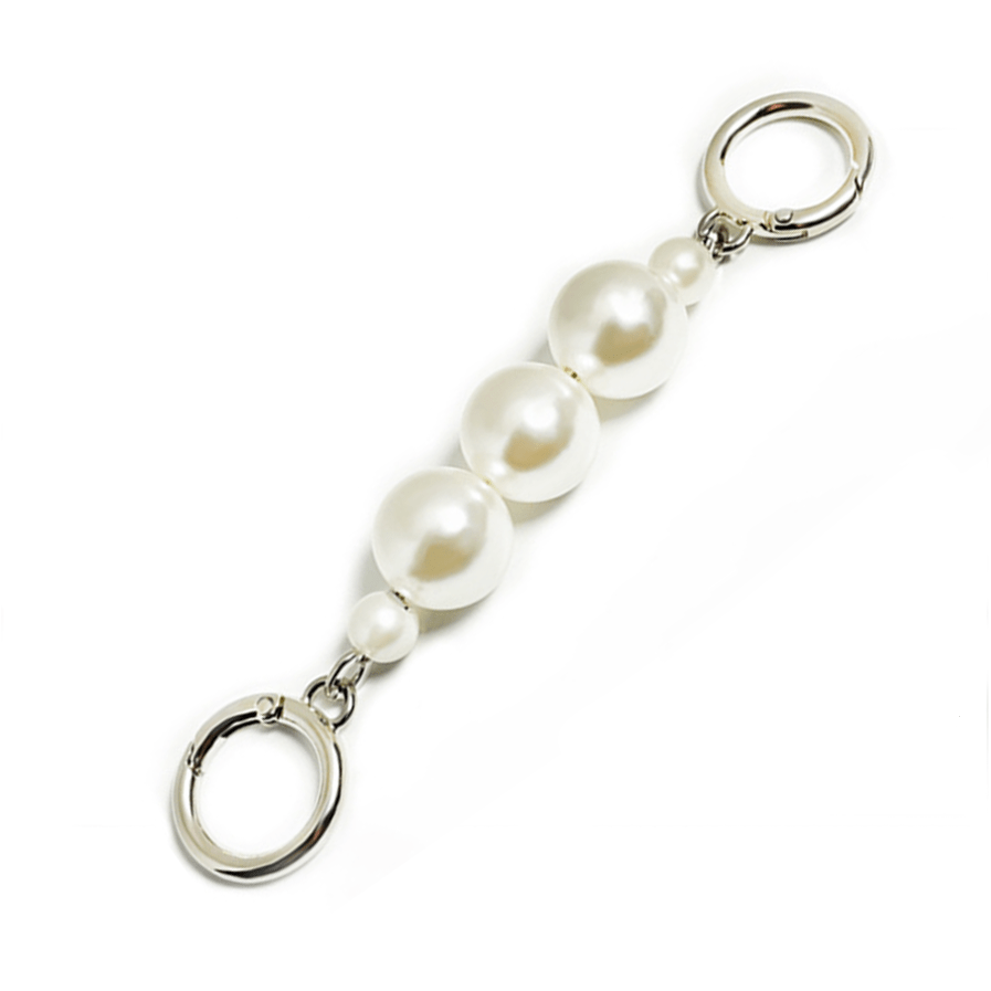 Faux Pearl Strap Extension Chain Handbag Accessories Shoulder Bag Extended Strap