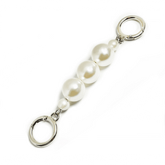 Faux Pearl Strap Extension Chain Handbag Accessories Shoulder Bag Extended Strap