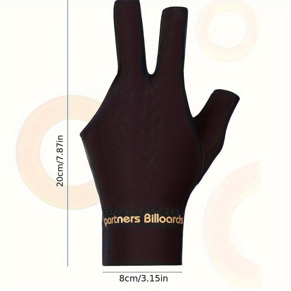 1pc Spandex Snooker Billiard Cue Glove For Left Hand