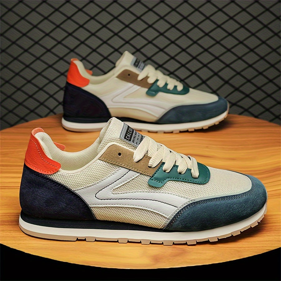 Men's Casual Mixed Low Top Sneakers for Walking Running