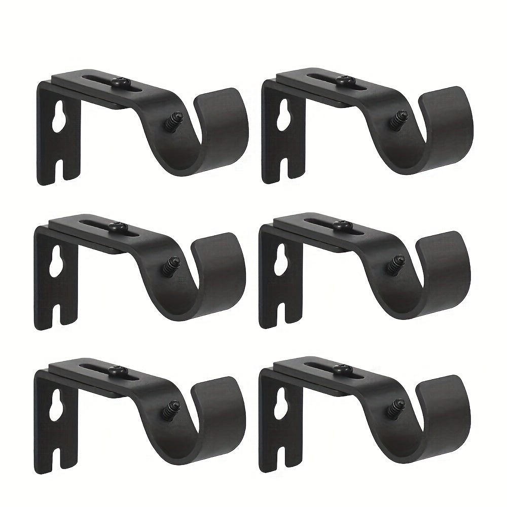Adjustable Curtain Rod Brackets for Home Decor