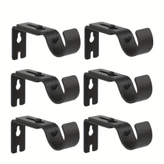Adjustable Curtain Rod Brackets for Home Decor