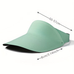 Lightweight Foldable Quick Dry Visor Hat For Outdoor Traveling