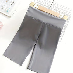 Girls High Waist Yoga Shorts Soft Leggings for Summer Sports