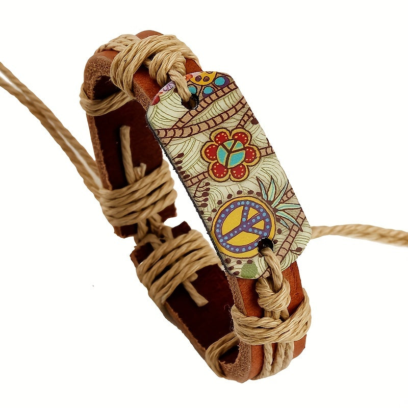 Retro Style Unisex Hemp Rope Braided Bracelet
