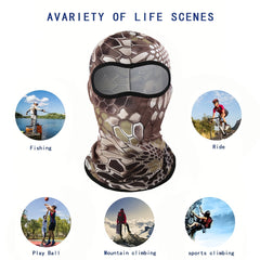Summer Outdoor Sports Cooling Face Mask Cycling Motorcycle Riding Headgear