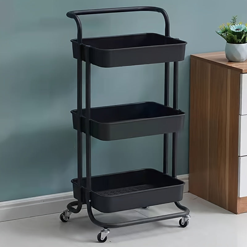 Kitchen Seam Storage Rack Cart