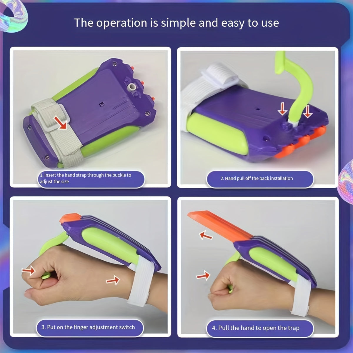 Stretchable Radish Paw Print Interactive Toy