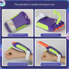 Stretchable Radish Paw Print Interactive Toy