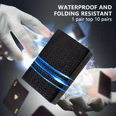 Waterproof Plastic Poker Cards for Family Game Night