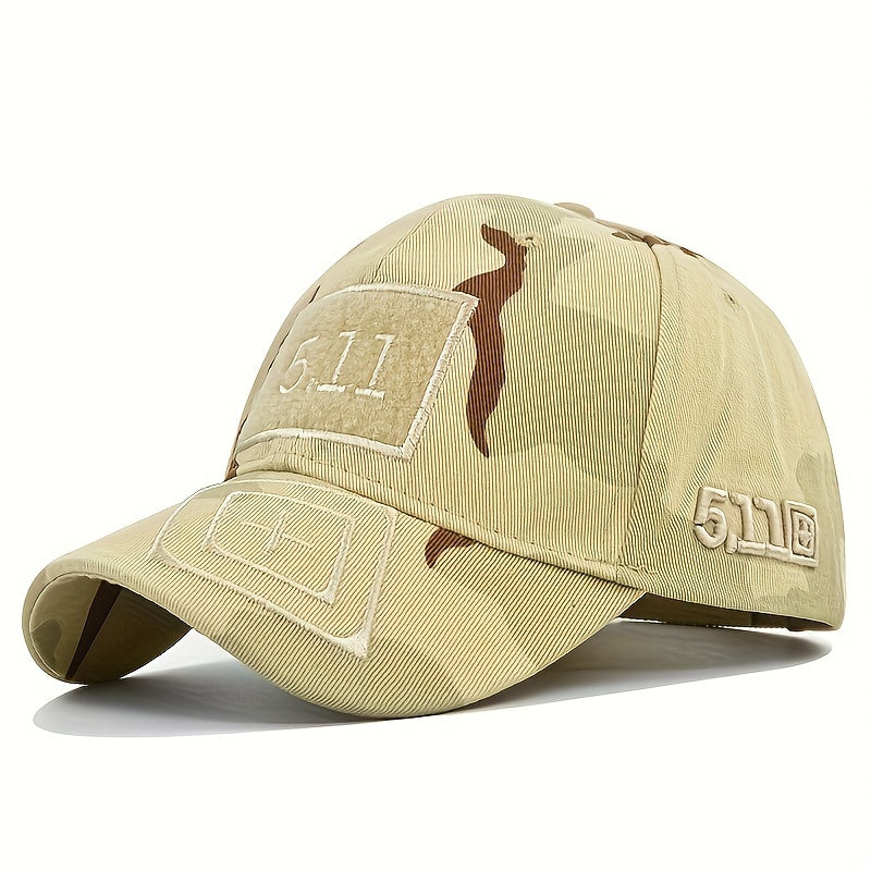 Camouflage Outdoor Cap Embroidered Adjustable Baseball Cap