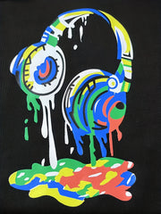 Boy's Cartoon Earphone Pattern 2pcs Set for Spring Fall