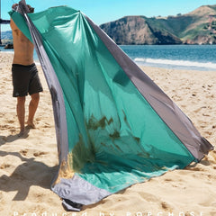 Large Waterproof Beach Blanket 82x198 cm | Sandproof Picnic Blanket