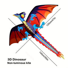 3D Dinosaur Kite Wing Dragon Kite Large Animal Kite