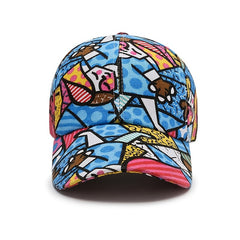 Graffiti Printed Cap for Style & Sun Protection