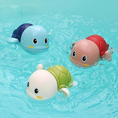 3 Pcs Swimming Turtle Bath Toys for Toddlers, Water Pool Toys for Baby