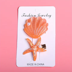 Mermaid Shell Hair Clip for Girls