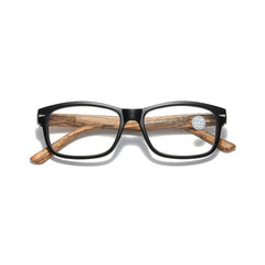 Retro Plastic Square Anti Glare Light Glasses Frame