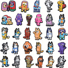 29pcs Dog Shoe Decorations Charms For Clogs Sandals Shoe Accessories