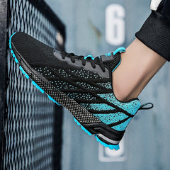 Men's Breathable Lightweight Running Shoes Non Slip Outdoor Walking Athletic