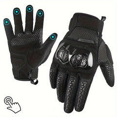 Paris Hard Knuckle Gloves Touch Screen Airsoft Cycling Motorcycle Riding Gloves
