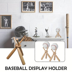 Mini Baseball Bat Bracket Baseball Holder Golf Tennis Ball Display Stand