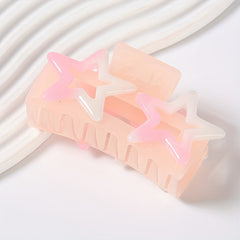 3pcs Star Pattern Hair Clips Claw Clips for Girls