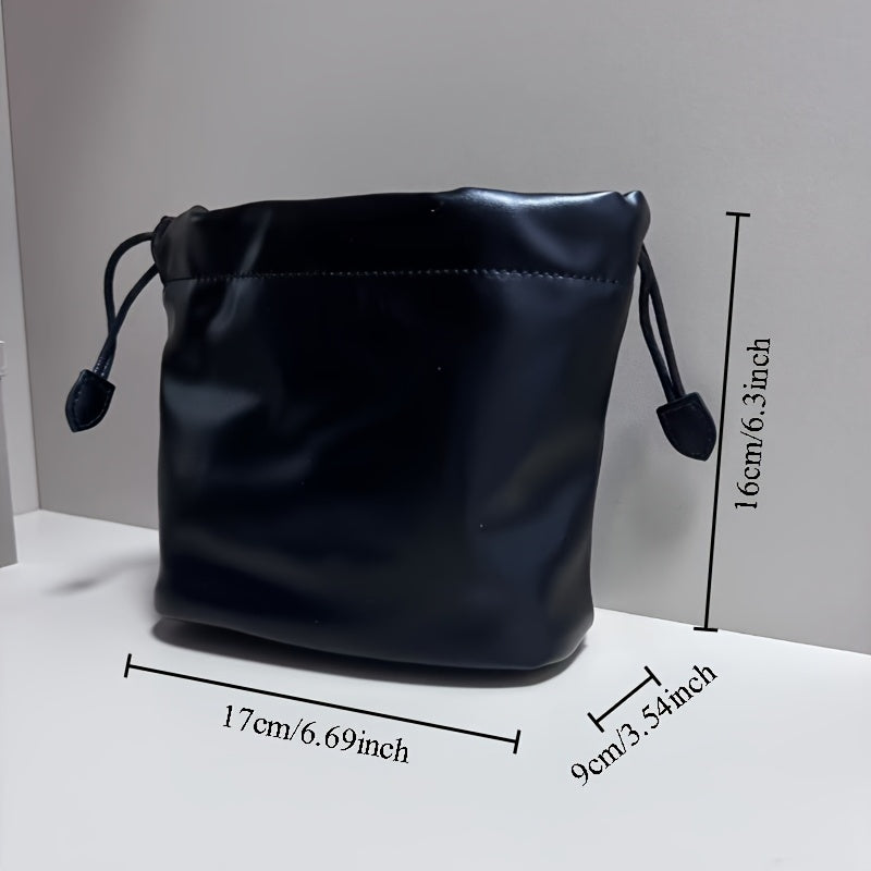 Quilted Crossbody Bag w/ Detachable Strap & Chain Detail