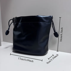 Quilted Crossbody Bag w/ Detachable Strap & Chain Detail