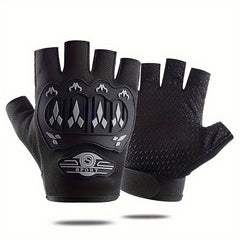 Men's Anti-slip Fingerless Gloves for Outdoor Sports Cycling