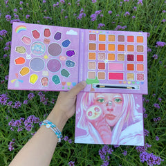 Halloween 46 Colors Eyeshadow Palette Face Painting Makeup Eyeshadow