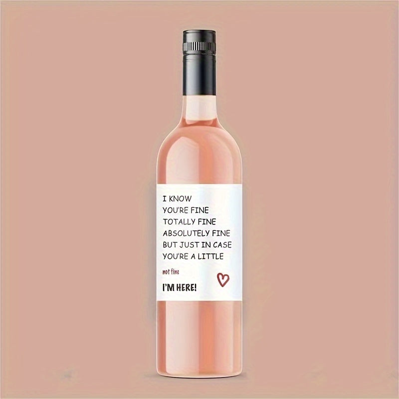 2pcs Funny Happy Birthday Wine Bottle Labels for Friends