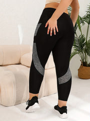 Sports Leggings Women's Plus High Rise Fitness Leggings