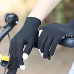 3 Pairs Non Slip Cycling Gloves Touch Screen Protective Perfect For Fishing