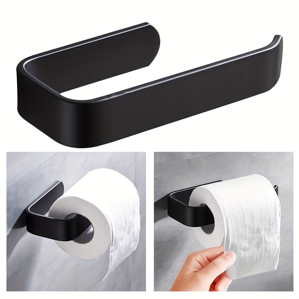 Wall Mounted Toilet Paper Holder Tissue Towel Roll Bathroom Rack
