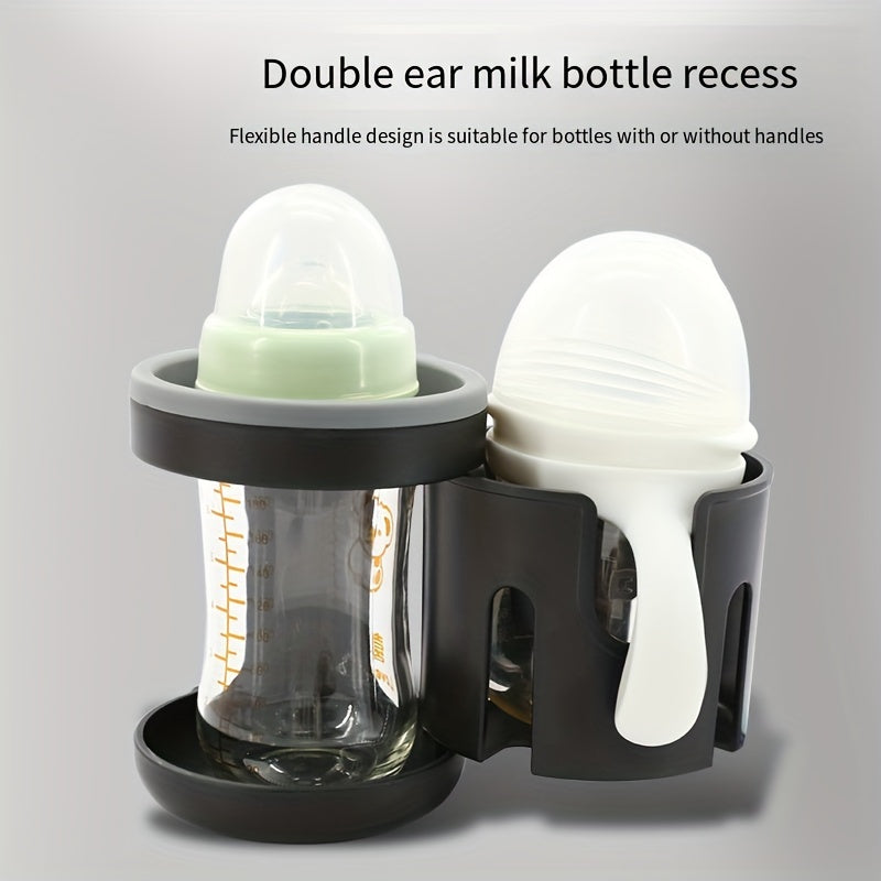 Baby Stroller Cup Holder Double Cup Holder Bottle Holder