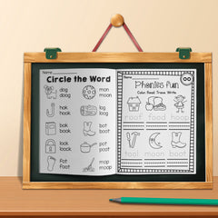 Phonics Workbook: Master 'OO' Word Families