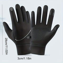 Winter Warm Gloves Men Women Wind Waterproof Non-slip Touch Screen Thermal Sport