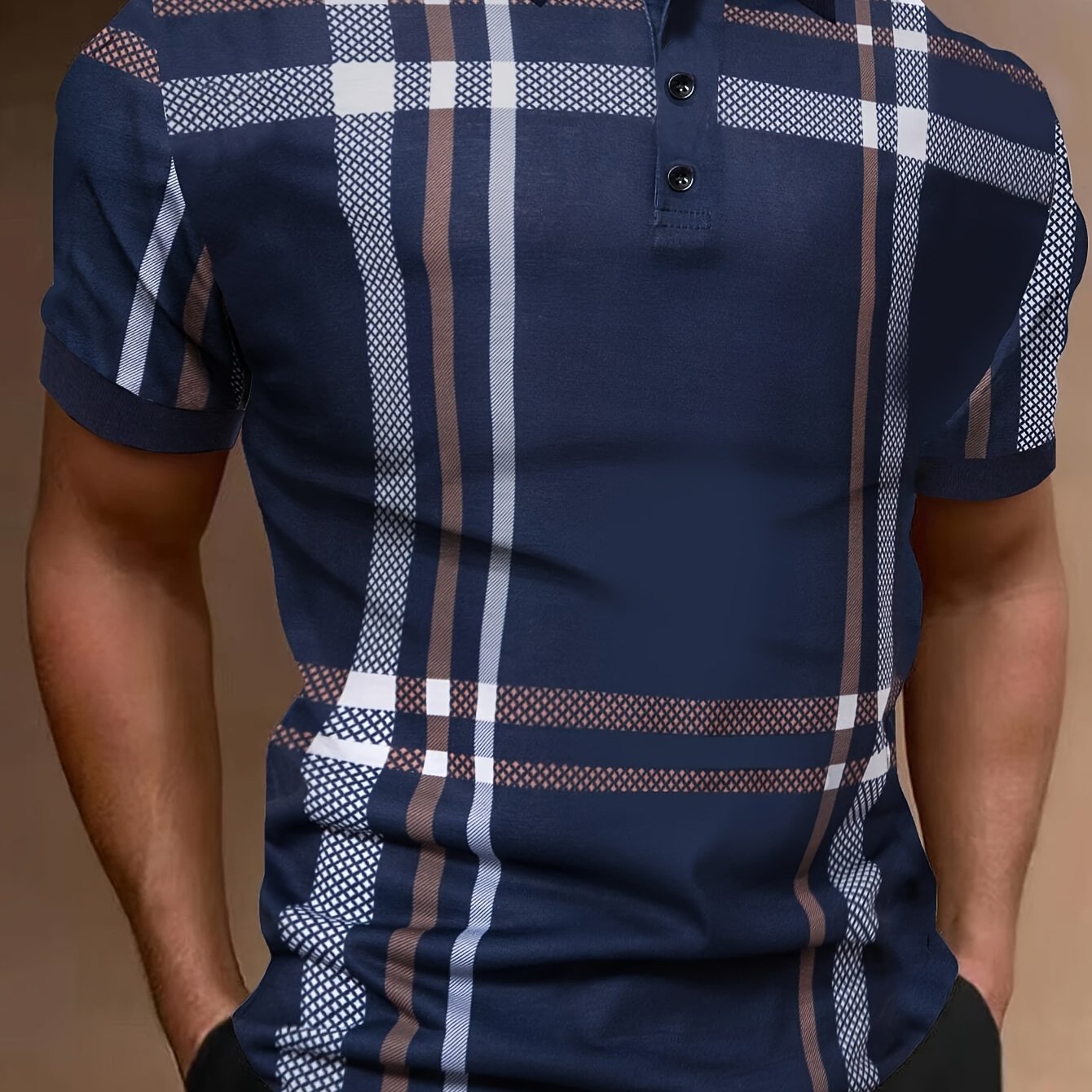 Men's Plaid Casual Comfy Custom Fit Shirt