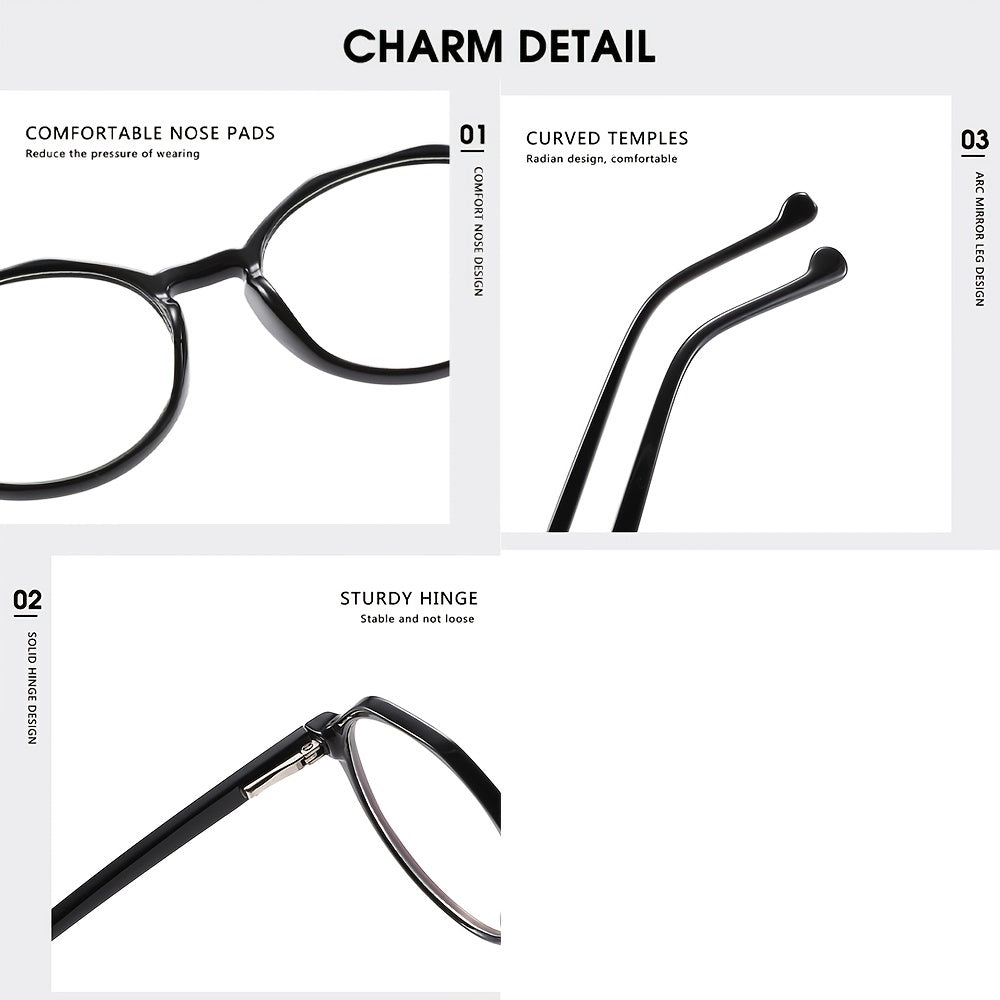 Polygonal Frame Blackout Glasses Alleviate Eye Fatigue and Glare