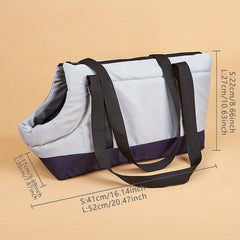Portable Dog Carrier Backpack Waterproof Tote Bag for Outdoor Travel