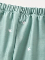 Baby Dotted Print Sweatshirt Pants Set Fall Winter Loungewear Set