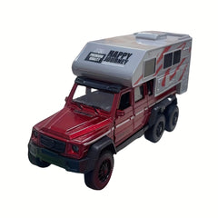 Alloy Tour Car Model Children's Toy Car Ornament Pull Back Car Model