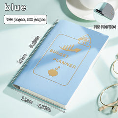 Portable A6 Book Financial Notebook 100 Sheets
