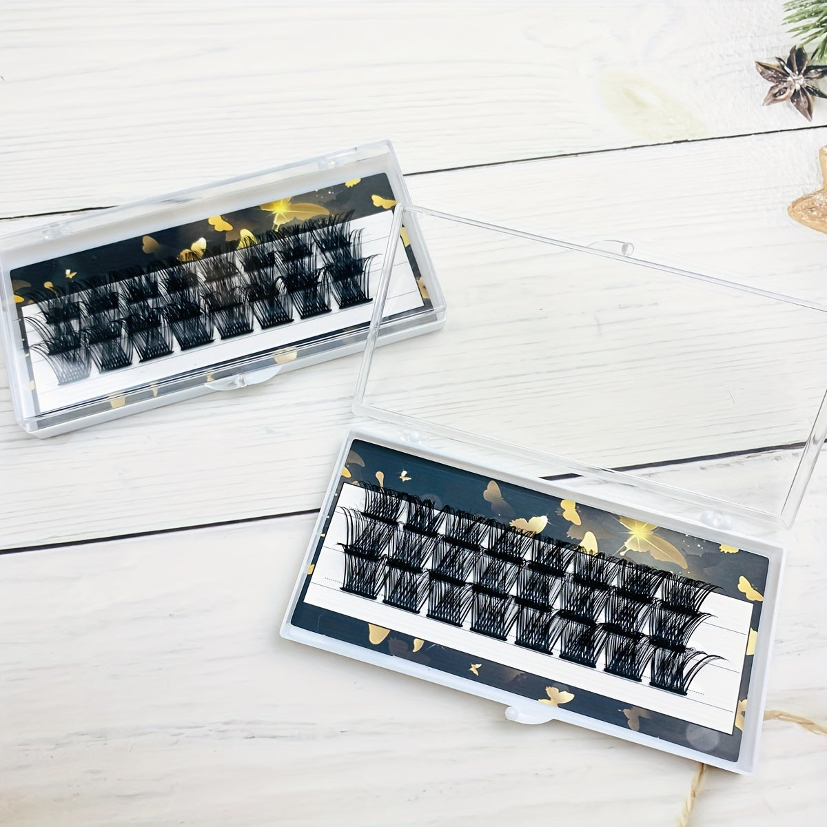 D Curl Volume Lash Clusters for DIY Extensions 100 Clusters 12 14 16mm Mix