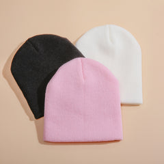 3pcs Toddler Baby Beanie Knit Hat Warm Winter Cap for Boys and Girls