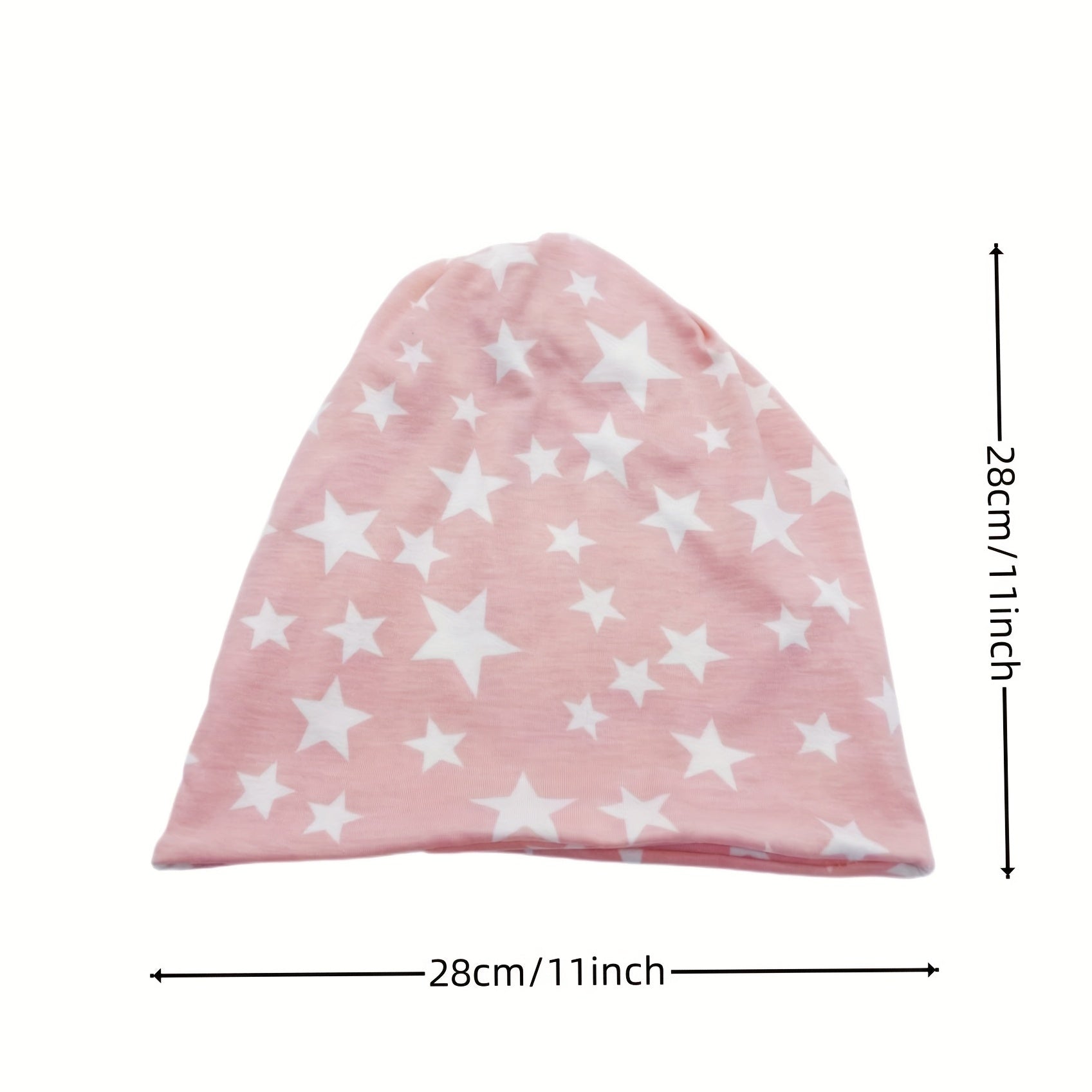 Pentagram Print Couple Beanie Elastic Skull Cap Chemo Hats
