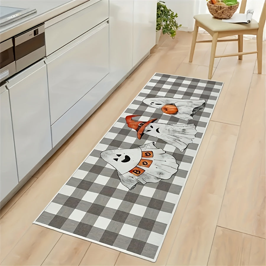 Halloween Kitchen Mat Anti-skid & Stain-Resistant Carpet