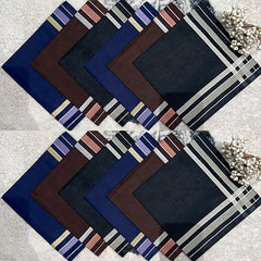 Men's Business Handkerchiefs Dark Suit Pocket Towels